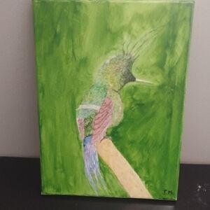 Colorful Bird Canvas Art